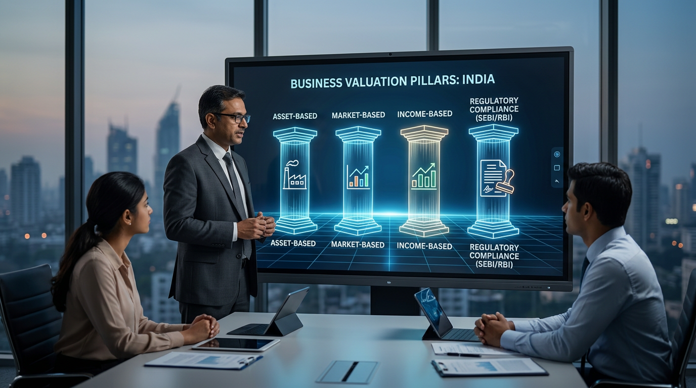 m&a business valuation before M&A India